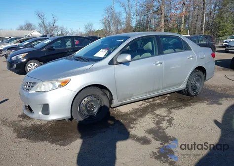 2013 Toyota Corolla Le from USA, damaged, VIN JTDBU4EE8DJ116281